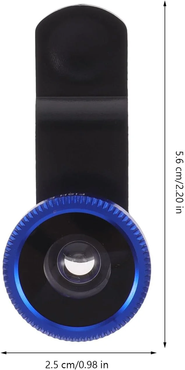 لنز دوربین گوشی موبایل Hemobllo 3 در 1 یونیورسال، لنز چشم ماهی، لنز واید انگل، لنز ماکرو و گیره لنز چشم ماهی برای اکثر گوشی های هوشمند (آبی) لنز دوربین گوشی موبایل Hemobllo 3 در 1 یونیورسال، لنز چشم ماهی، لنز واید انگل، لنز ماکرو و گیره لنز چشم ماهی برای اکثر گوشی های هوشمند (آبی)