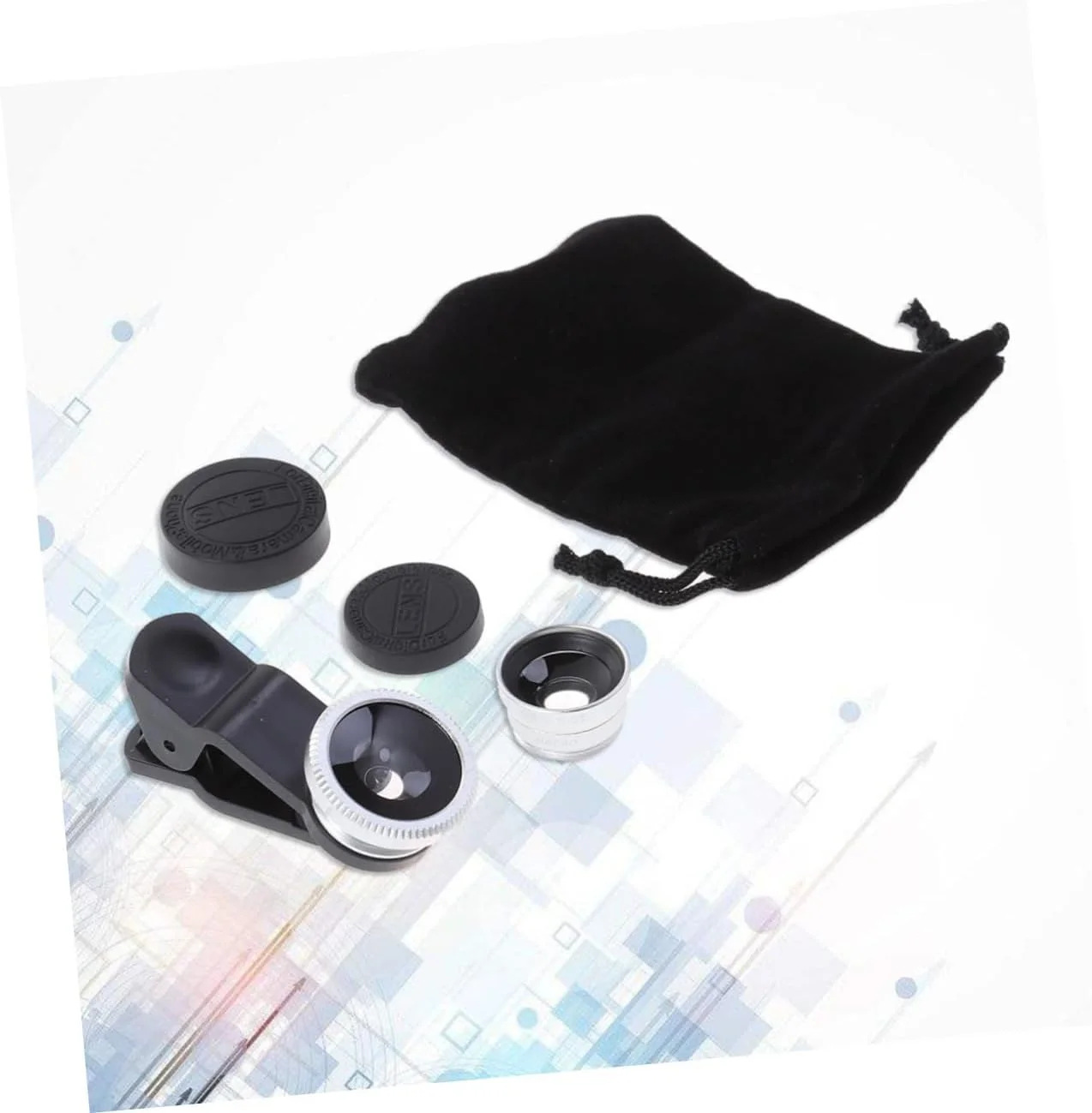 HEMOTON 2 عدد لنز دوربین تلفن همراه، لنز گوشی هوشمند 3 در 1، کیت لنز موبایل، ذره بین برای دوربین تلفن، لنز چشم ماهی برای لوازم جانبی دوربین HEMOTON 2 عدد لنز دوربین تلفن همراه، لنز گوشی هوشمند 3 در 1، کیت لنز موبایل، ذره بین برای دوربین تلفن، لنز چشم ماهی برای لوازم جانبی دوربین