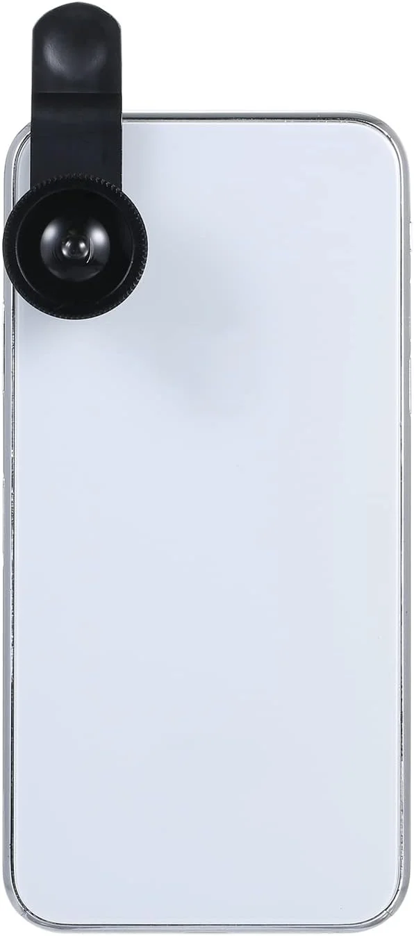 کیت لنز دوربین موبایل 3 در 1 HELEMIY، لنز کلیپسی موبایل شامل لنز فیش آی 180 درجه، لنز واید انگل 0.67X و لنز ماکرو به همراه گیره و کیف، سازگار با گوشی های اندروید و iOS کیت لنز دوربین موبایل 3 در 1 HELEMIY، لنز کلیپسی موبایل شامل لنز فیش آی 180 درجه، لنز واید انگل 0.67X و لنز ماکرو به همراه گیره و کیف، سازگار با گوشی های اندروید و iOS