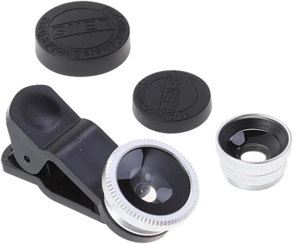 HEMOTON 2 عدد لنز دوربین تلفن همراه، لنز گوشی هوشمند 3 در 1، کیت لنز موبایل، ذره بین برای دوربین تلفن، لنز چشم ماهی برای لوازم جانبی دوربین HEMOTON 2 عدد لنز دوربین تلفن همراه، لنز گوشی هوشمند 3 در 1، کیت لنز موبایل، ذره بین برای دوربین تلفن، لنز چشم ماهی برای لوازم جانبی دوربین