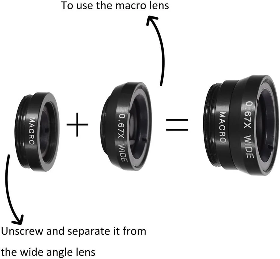 کیت لنز موبایل 10 عددی Irovami شامل لنز تله فوتو 8X، لنز واید انگل، لنز چشم ماهی، لنز ماکرو، مونوپاد سلفی و سه پایه کیت لنز موبایل 10 عددی Irovami شامل لنز تله فوتو 8X، لنز واید انگل، لنز چشم ماهی، لنز ماکرو، مونوپاد سلفی و سه پایه