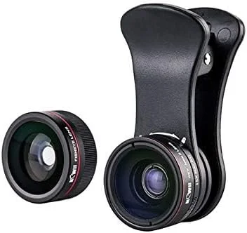 کیت لنز تلفن هوشمند KIWIFOTOS KLS-SPL3BK شامل لنز زاویه باز 105 درجه، لنز ماکرو 15x، لنز چشم ماهی 180 درجه - مشکی کیت لنز تلفن هوشمند KIWIFOTOS KLS-SPL3BK شامل لنز زاویه باز 105 درجه، لنز ماکرو 15x، لنز چشم ماهی 180 درجه - مشکی