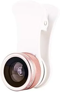 کیت لنز تلفن هوشمند KIWIFOTOS KLS-SPL3RG شامل لنز زاویه باز 105 درجه، لنز ماکرو 15x و لنز چشم ماهی 180 درجه - طلایی رز کیت لنز تلفن هوشمند KIWIFOTOS KLS-SPL3RG شامل لنز زاویه باز 105 درجه، لنز ماکرو 15x و لنز چشم ماهی 180 درجه - طلایی رز