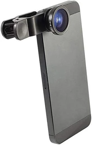 لنز کلیپسی 3 در 1: فیش آی، ماکرو، و زاویه باز برای آیپد و آیفون 4S 5 5S