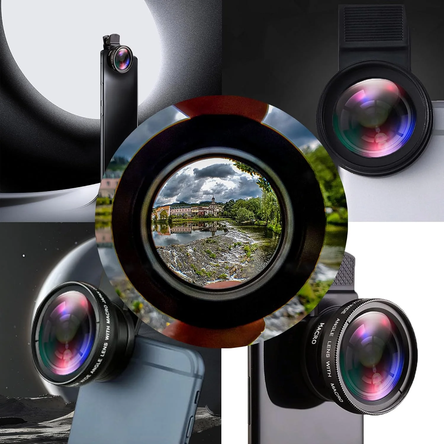 مجموعه لنز میکرو-ماکرو لنز زاویه باز 0.45x لنز تلفن همراه لنز دوربین با بزرگنمایی بالا لنز تلفن همراه تصویر پایدار لنز زاویه باز مجموعه لنز میکرو-ماکرو لنز زاویه باز 0.45x لنز تلفن همراه لنز دوربین با بزرگنمایی بالا لنز تلفن همراه تصویر پایدار لنز زاویه باز