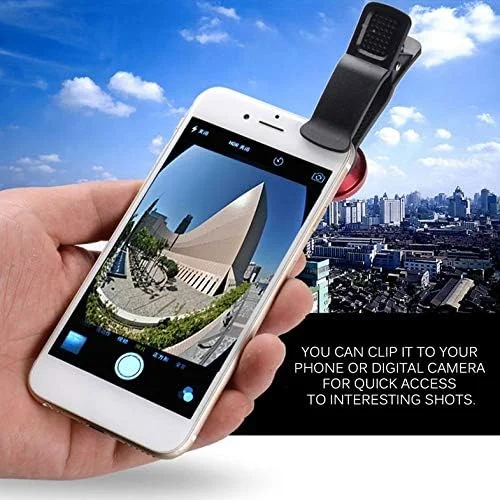 کیت لنز دوربین موبایل شامل لنز چشم ماهی 2 در 1، لنز ماکرو و لنز زاویه باز فوق العاده به همراه گیره جهانی مشکی - قرمز کیت لنز دوربین موبایل شامل لنز چشم ماهی 2 در 1، لنز ماکرو و لنز زاویه باز فوق العاده به همراه گیره جهانی مشکی - قرمز