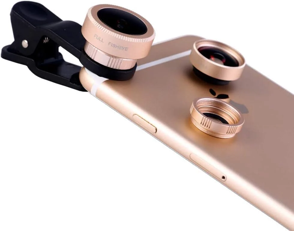 لنز دوربین موبایل، لنز چشم ماهی 3 در 1 برای اتصال گیره ای به گوشی هوشمند، خلاقانه و کاربردی لنز دوربین موبایل، لنز چشم ماهی 3 در 1 برای اتصال گیره ای به گوشی هوشمند، خلاقانه و کاربردی