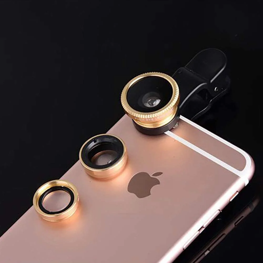 لنز دوربین موبایل، لنز چشم ماهی 3 در 1 برای اتصال گیره ای به گوشی هوشمند، خلاقانه و کاربردی لنز دوربین موبایل، لنز چشم ماهی 3 در 1 برای اتصال گیره ای به گوشی هوشمند، خلاقانه و کاربردی