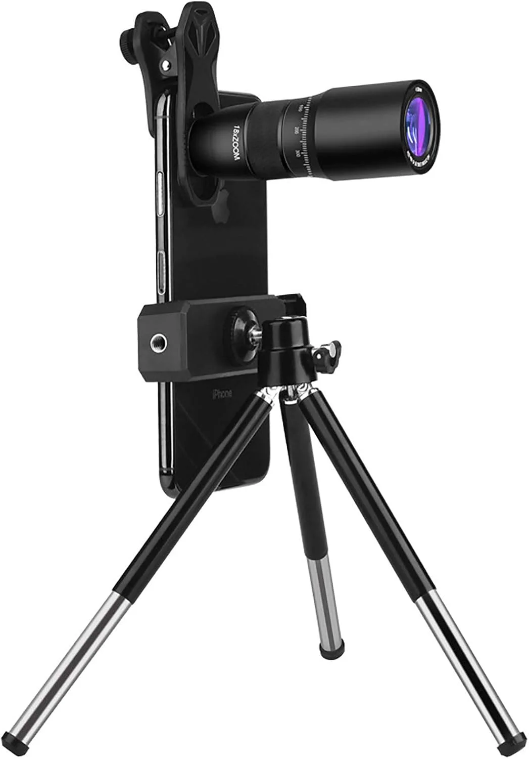 ست لنز دوربین تلفن همراه شامل لنز تک چشمی، میکروسکوپ و چشم ماهی با کیفیت تصویر بالا و بدون اعوجاج - یک عدد ست لنز دوربین تلفن همراه شامل لنز تک چشمی، میکروسکوپ و چشم ماهی با کیفیت تصویر بالا و بدون اعوجاج - یک عدد