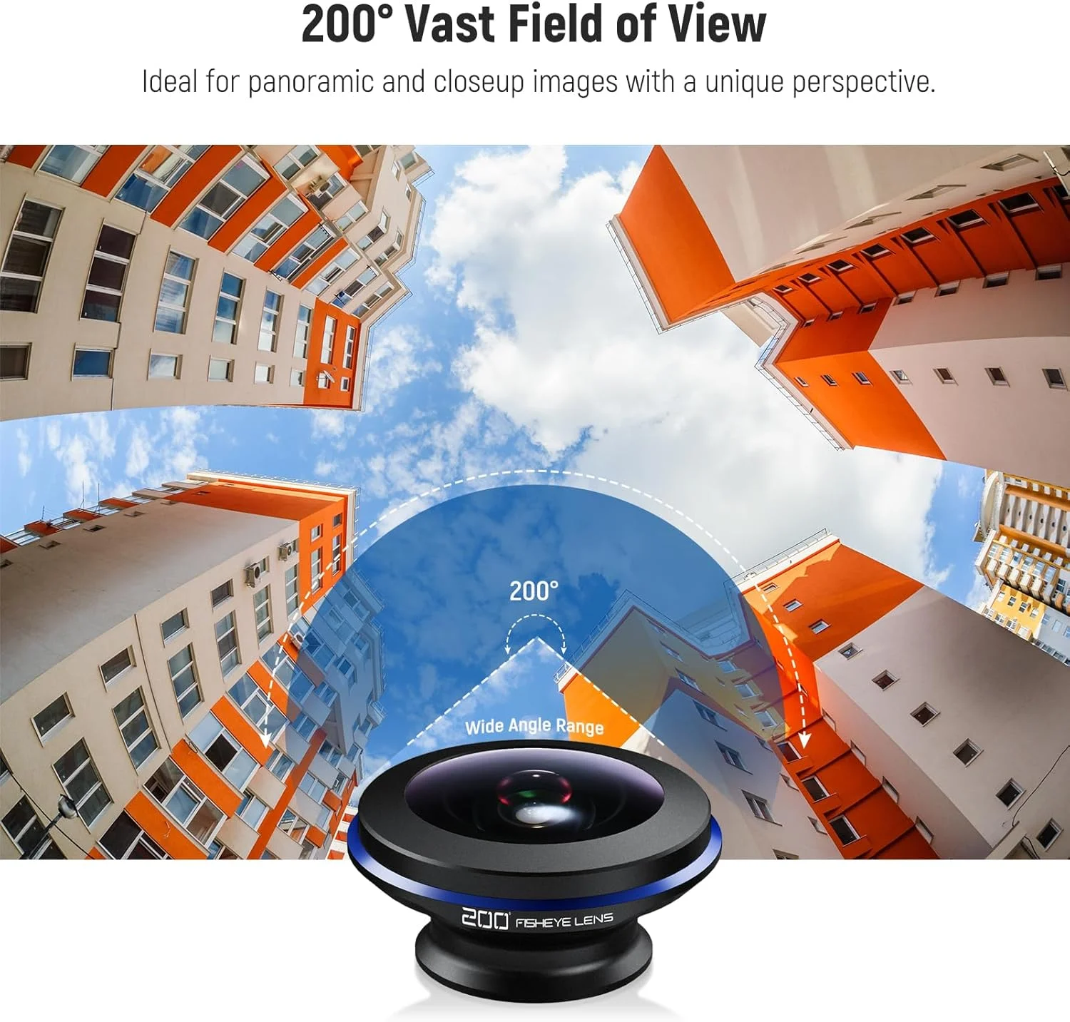 لنز چشم ماهی 200 درجه NEEWER با گیره لنز تلفن 17 میلی متری برای نمای پانوراما، پخش زنده، مناظر فضای باز، معماری، سازگار با آیفون 16 پرو مکس S24 Ultra لنز چشم ماهی 200 درجه NEEWER با گیره لنز تلفن 17 میلی متری برای نمای پانوراما، پخش زنده، مناظر فضای باز، معماری، سازگار با آیفون 16 پرو مکس S24 Ultra