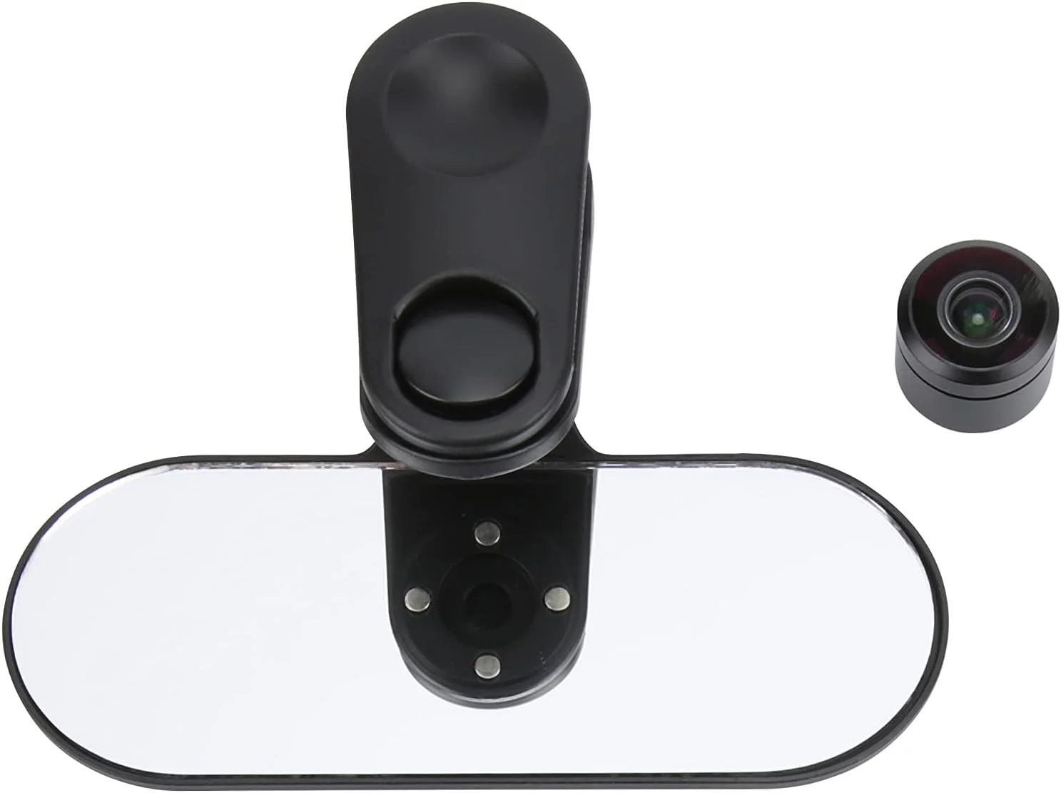 لنز چشمی ماهی برای آموزش آنلاین، گیره لنز، زاویه باز، لنز نمای بالا برای آموزش پیانو