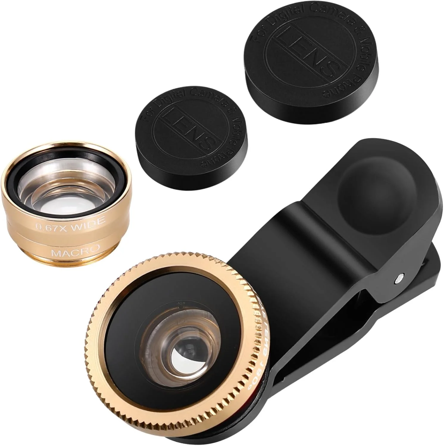 لنز دوربین تلفن همراه، لوازم جانبی عکاسی، لنز زاویه باز برای تلفن همراه، لنزهای دوربین موبایل، کیت لنز چشم ماهی، لنزهای چشم ماهی برای لنز دوربین تلفن همراه، تایمر خودکار