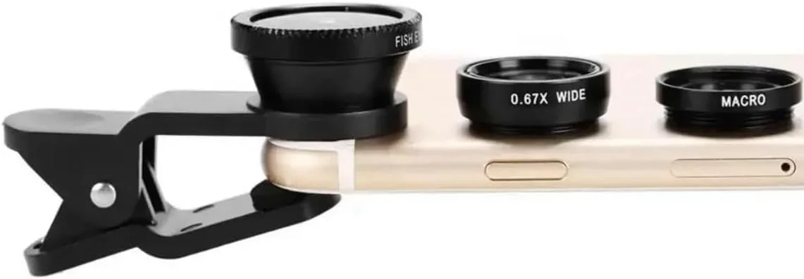 کیت لنز دوربین موبایل Orco، بسته 2 عددی شامل لنز چشم ماهی + لنز ماکرو + لنز واید سازگار با آیفون، سامسونگ، هواوی، آیپد، سونی، اچتیسی، الجی و غیره (2) کیت لنز دوربین موبایل Orco، بسته 2 عددی شامل لنز چشم ماهی + لنز ماکرو + لنز واید سازگار با آیفون، سامسونگ، هواوی، آیپد، سونی، اچتیسی، الجی و غیره (2)