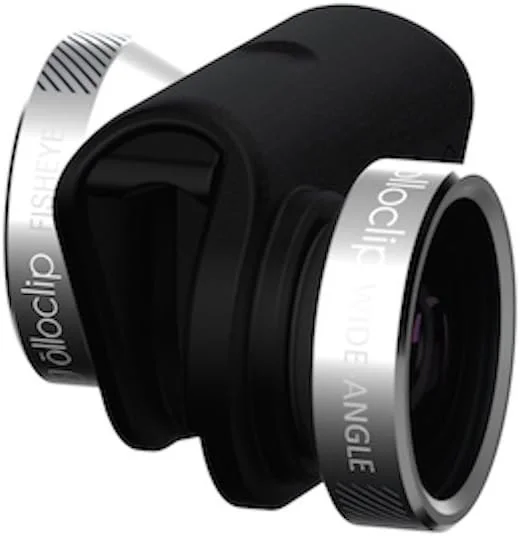 لنز 4 در 1 OLLOCLIP برای آیفون 6 / 6s / 6 پلاس / 6s پلاس | لنزهای فیش آی، واید انگل، ماکرو 10x و 15x | سبک و جمع و جور | برای دوربین های جلو و عقب | لوازم جانبی آیفون - نقره ای/مشکی لنز 4 در 1 OLLOCLIP برای آیفون 6 / 6s / 6 پلاس / 6s پلاس | لنزهای فیش آی، واید انگل، ماکرو 10x و 15x | سبک و جمع و جور | برای دوربین های جلو و عقب | لوازم جانبی آیفون - نقره ای/مشکی