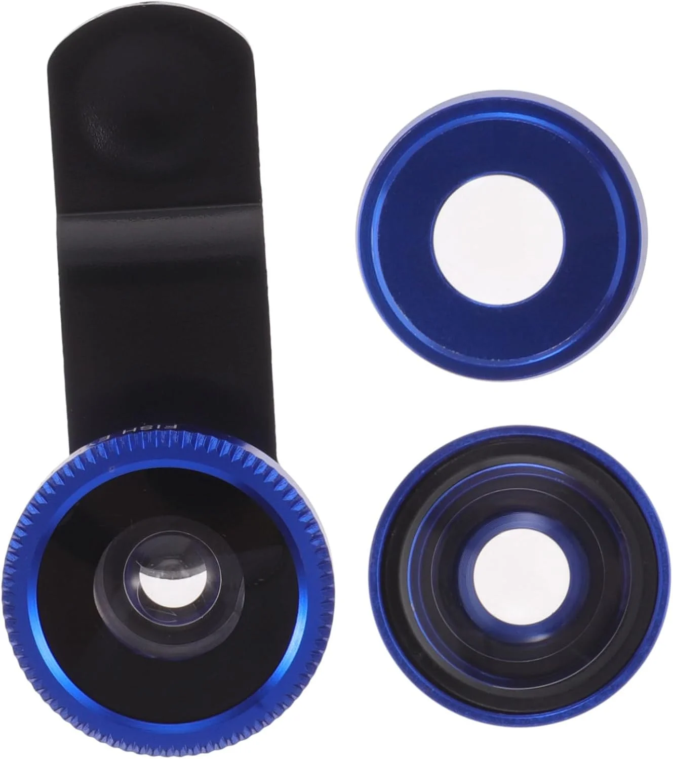 لنز دوربین گوشی اوتانایا، لنز کلیپسی زاویه باز ماکرو آبی رنگ با کیفیت بالا برای 6/7/8/x