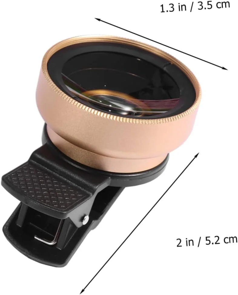 لنز زاویه باز OSALADI 2 در 1 برای تلفن هوشمند، لنز ماکرو برای لنز دوربین تلفن، لنز تلفن همراه، لنز کلیپسی تلفن همراه، لنز زاویه 0.45، گیره جهانی تلفن همراه لنز زاویه باز OSALADI 2 در 1 برای تلفن هوشمند، لنز ماکرو برای لنز دوربین تلفن، لنز تلفن همراه، لنز کلیپسی تلفن همراه، لنز زاویه 0.45، گیره جهانی تلفن همراه