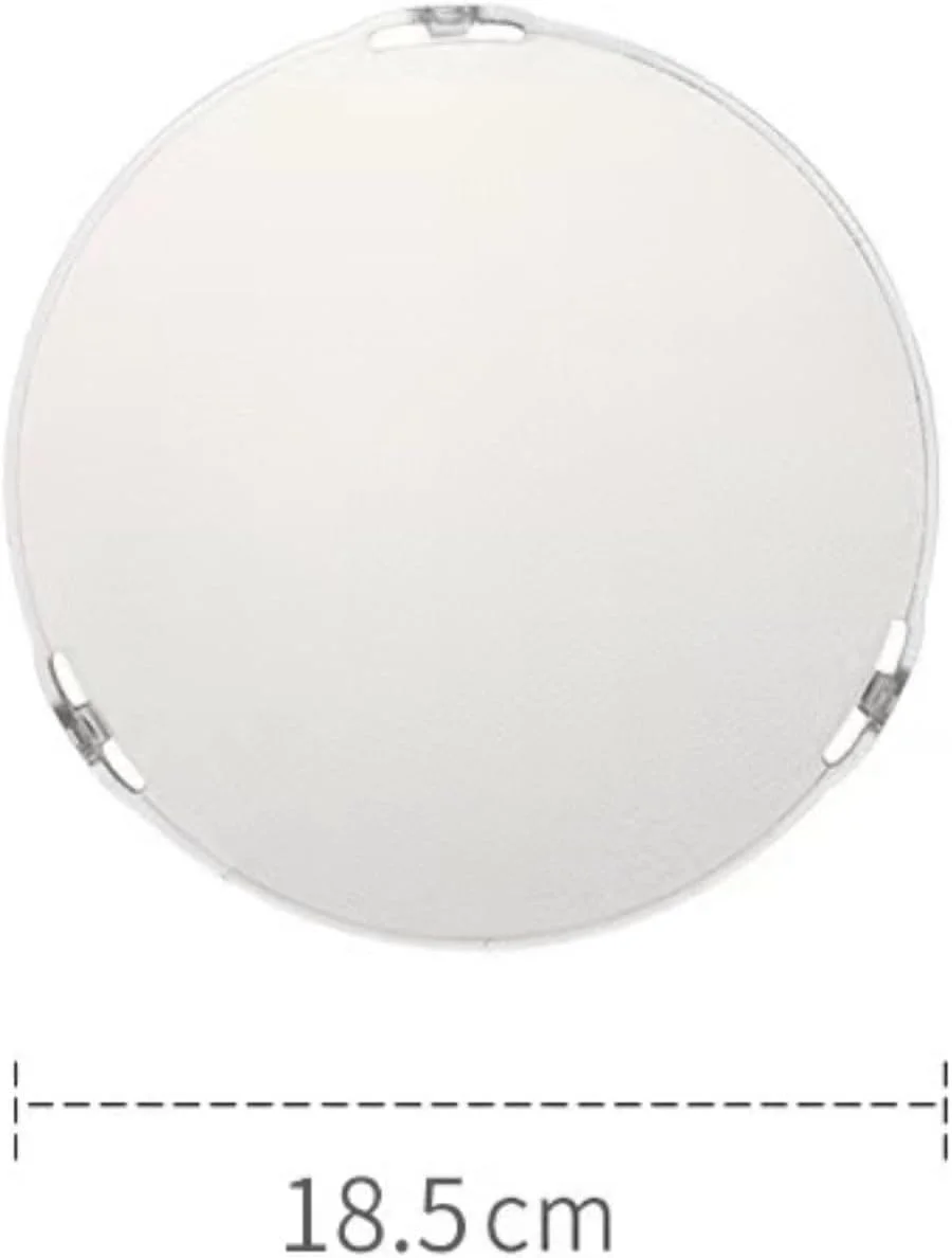 صفحه پخش کننده نور مات 18.5 سانتی متری قابل حمل استودیوی عکاسی eWINNER برای مانت بوئنز 7 اینچی، بازتابنده استاندارد، سایه لامپ، پوشش استاندارد صفحه پخش کننده نور مات 18.5 سانتی متری قابل حمل استودیوی عکاسی eWINNER برای مانت بوئنز 7 اینچی، بازتابنده استاندارد، سایه لامپ، پوشش استاندارد