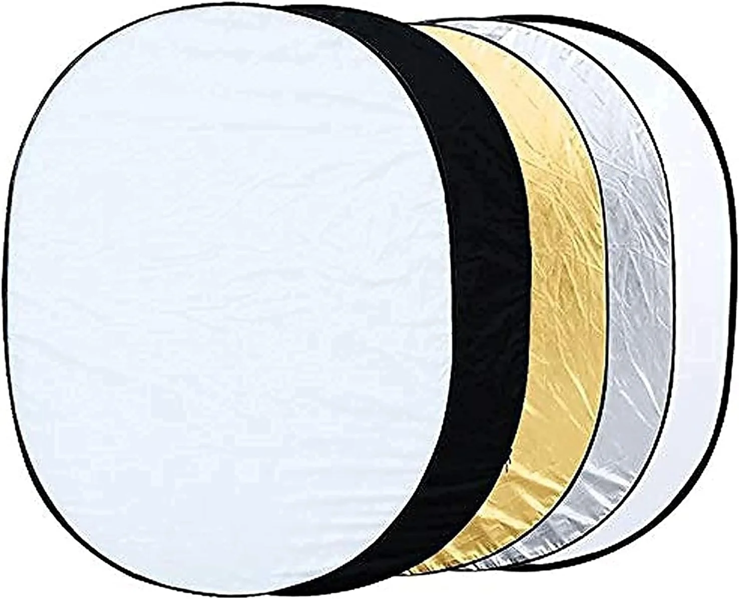 رفلکتور نور قابل حمل تاشو چند منظوره 5 در 1 eWINNER برای استودیوی عکاسی (60 x 90 سانتی متر)