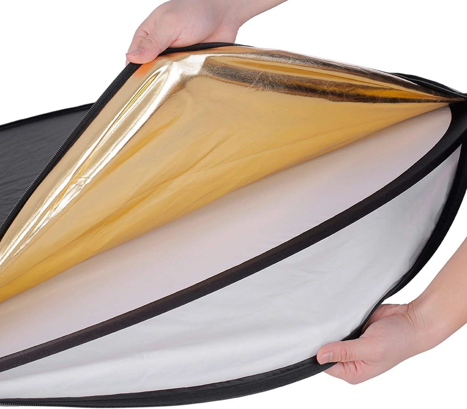 رفلکتور نور گرد تاشو قابل حمل 5 در 1 eWINNER با کیف حمل (110 سانتی متر)