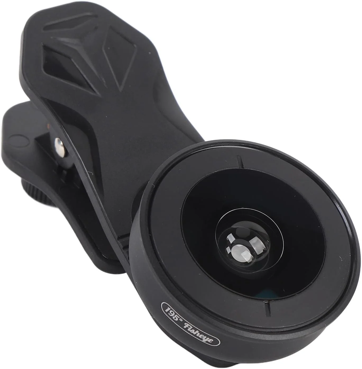 لنز دوربین گوشی، لنز چشم ماهی 195 درجه، گیره ای برای تلفن های هوشمند، برای تلفن های تک لنز و دو لنز