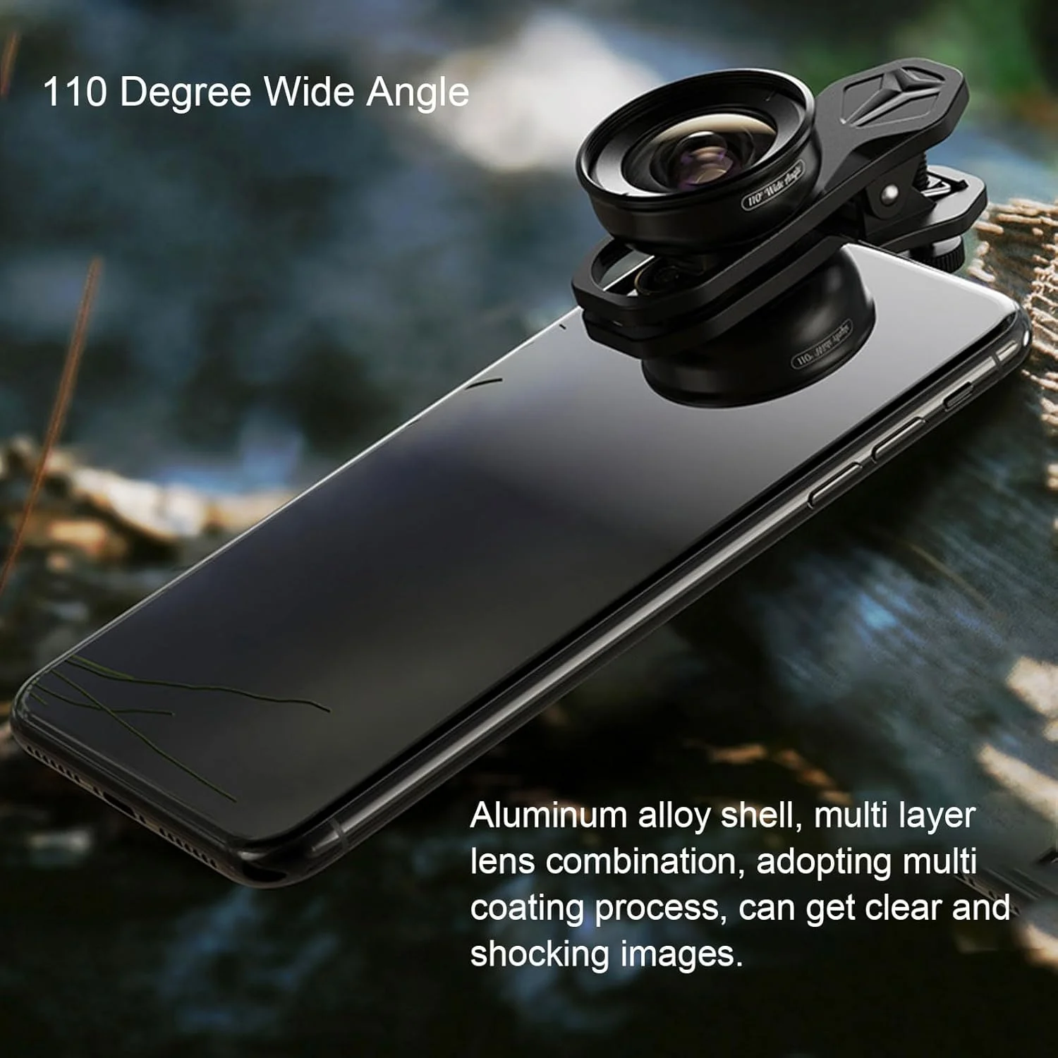 لنز دوربین تلفن همراه، لنز دوربین تلفن همراه گیره ای HD با زاویه دید عریض 110 درجه، مناسب برای تلفن های تک لنز و دو لنز لنز دوربین تلفن همراه، لنز دوربین تلفن همراه گیره ای HD با زاویه دید عریض 110 درجه، مناسب برای تلفن های تک لنز و دو لنز