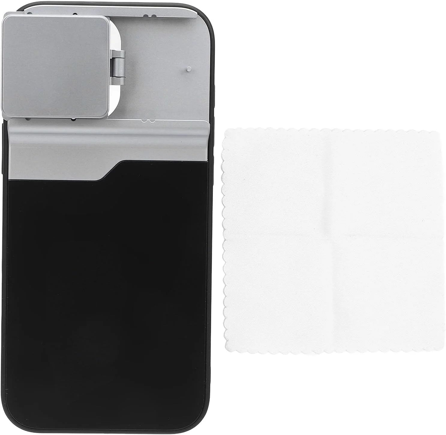 کیت لنز دوربین گوشی با قاب برای 16 پرو، شامل لنز تله فوتو 2X، لنز ماکرو 10X، لنز فیش آی 180 درجه 0.35X