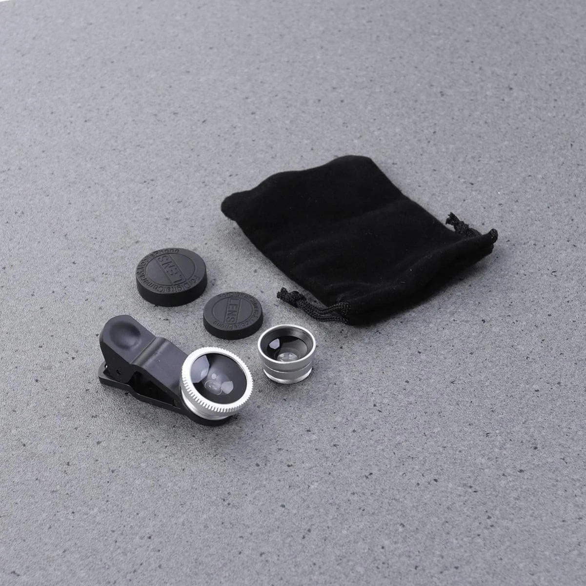 لنز دوربین گوشی موبایل کلیپسی، لنز جهانی 3 در 1 شامل لنز چشم ماهی و لنز ماکرو برای تلفن همراه (نقره ای، 1 عدد) لنز دوربین گوشی موبایل کلیپسی، لنز جهانی 3 در 1 شامل لنز چشم ماهی و لنز ماکرو برای تلفن همراه (نقره ای، 1 عدد)