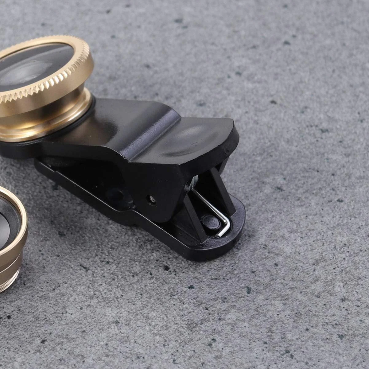 لنز دوربین موبایل کلیپسی، لنز جهانی موبایل 3 در 1، لنز چشم ماهی کلیپسی، لنز ماکرو برای تلفن همراه (طلایی، 1 عدد) لنز دوربین موبایل کلیپسی، لنز جهانی موبایل 3 در 1، لنز چشم ماهی کلیپسی، لنز ماکرو برای تلفن همراه (طلایی، 1 عدد)