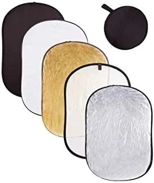 رفلکتور عکاسی تاشو 5 در 1 SKEIDO، ابعاد 110 در 150 سانتی متر، مناسب استودیو و نورپردازی عکاسی