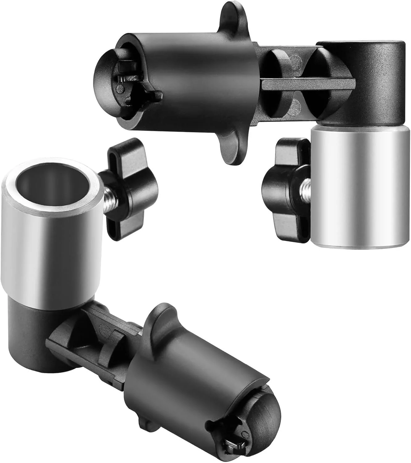 گیره نگهدارنده رفلکتور SKEIDO - گیره پس زمینه فنری با پایه 5/8 اینچی، لوازم جانبی استودیوی عکاسی برای پایه های نور، دیسک رفلکتور و آداپتور موقعیت یابی پس زمینه