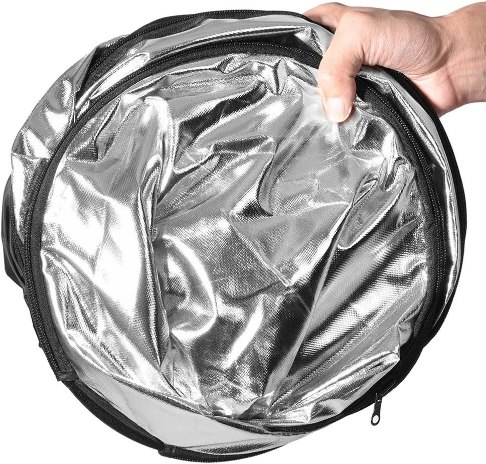 بازتابنده نور 5 در 1 Denash، بازتابنده نور تاشو قابل حمل 60x90 سانتی متر برای استودیو، علاقه مندان داخلی و حرفه ای ها