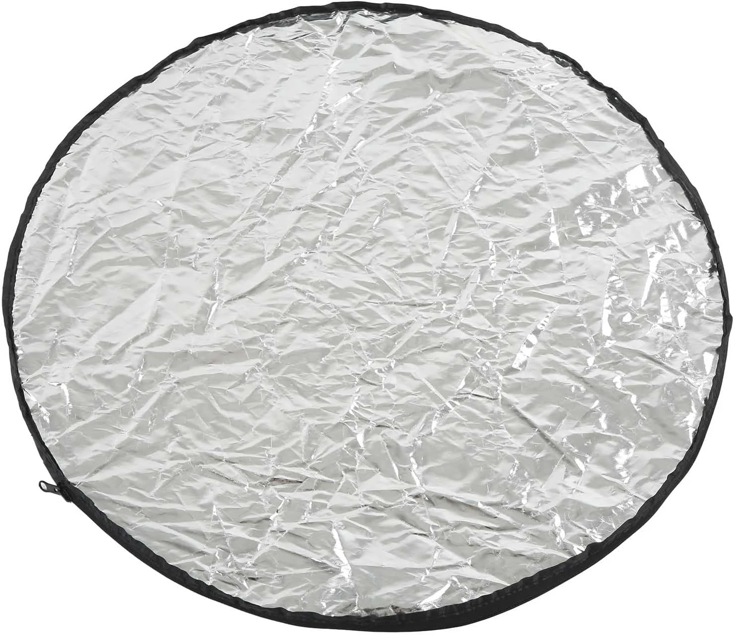 رفلکتور نور گرد تاشو 5 در 1 با کیف نگهداری برای استودیو عکس و پخش زنده رفلکتورهای نرم، مشکی، طلایی، سفید و نقره ای (80 سانتی متر)