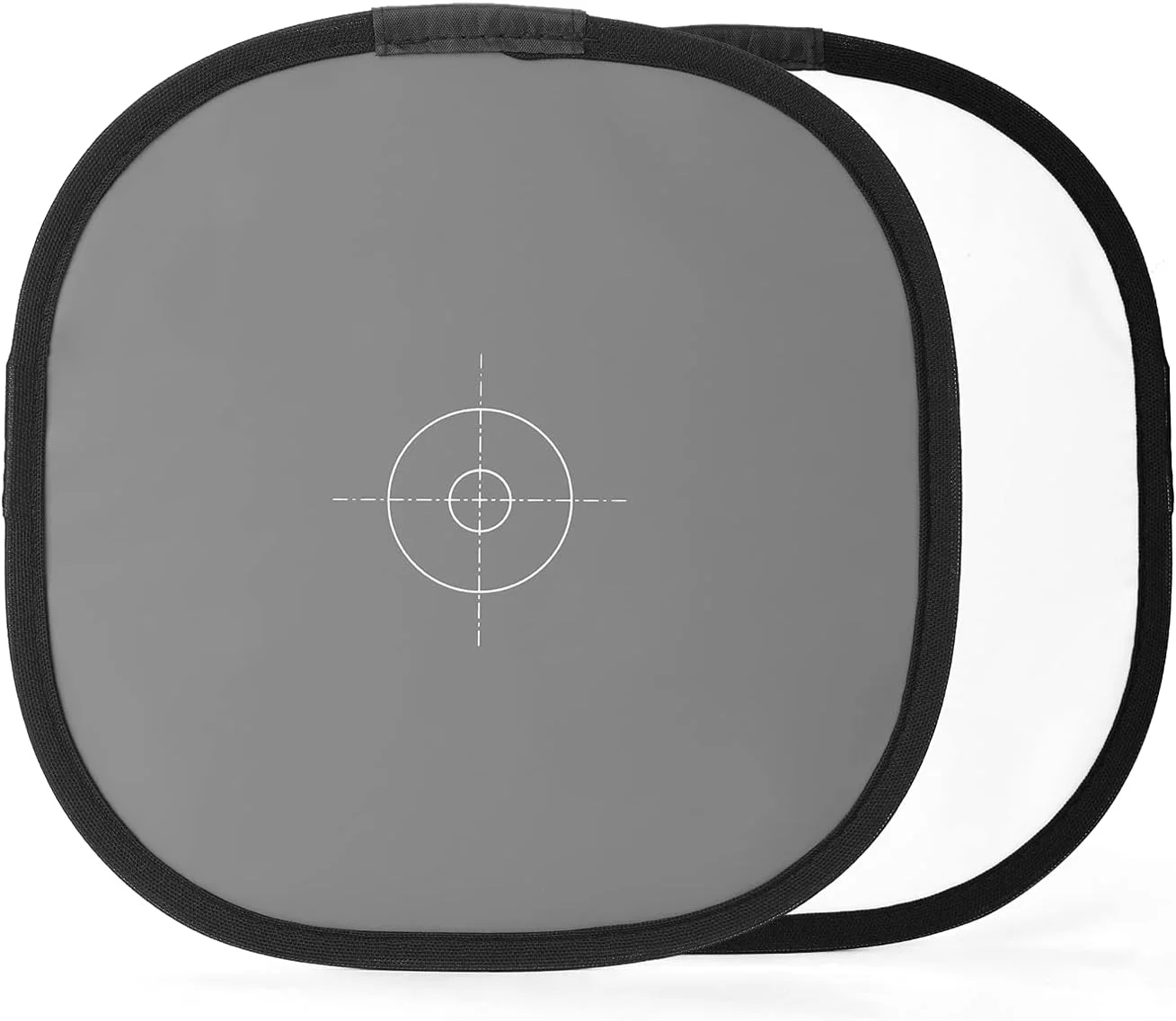 کارت تراز سفیدی Domary، رفلکتور عکاسی قابل حمل 300 میلی متری، کارت تراز سفیدی خاکستری و سفید، لوازم جانبی عکاسی