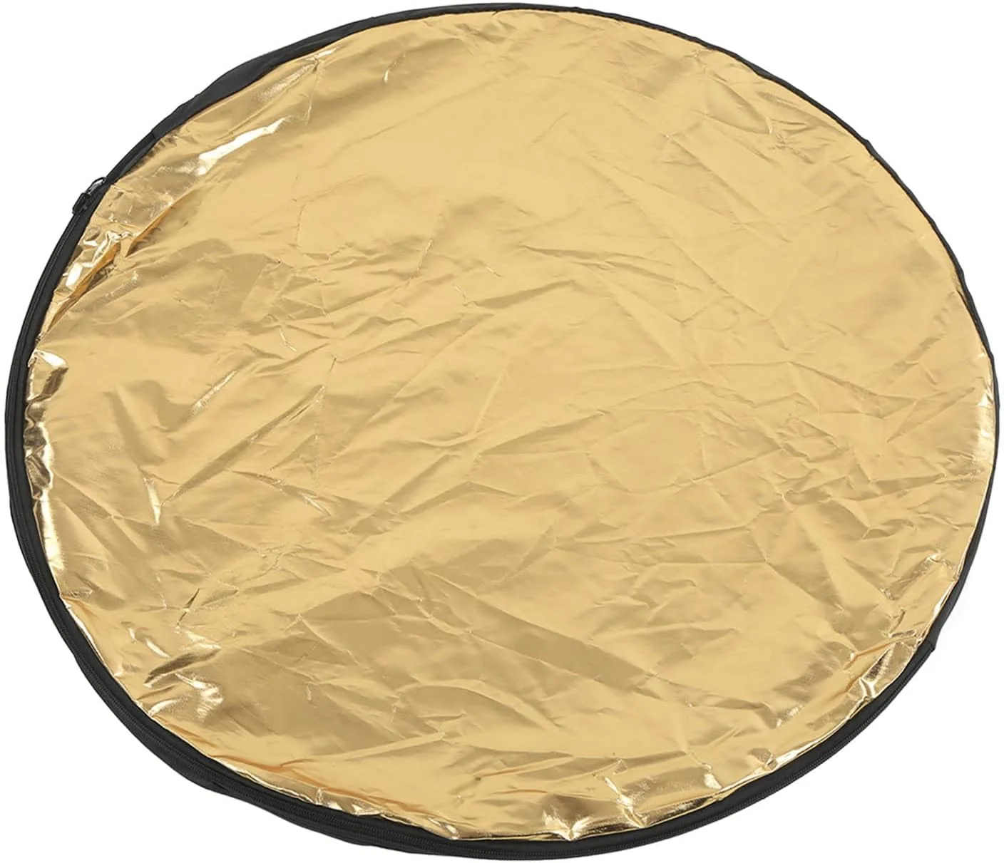 بازتابنده نور 5 در 1 عکاسی Diyeeni تاشو قابل حمل بازتابنده نور چندگانه دیسک عکس با کیف نگهداری 5 رنگ شفاف نقره ای طلایی Y