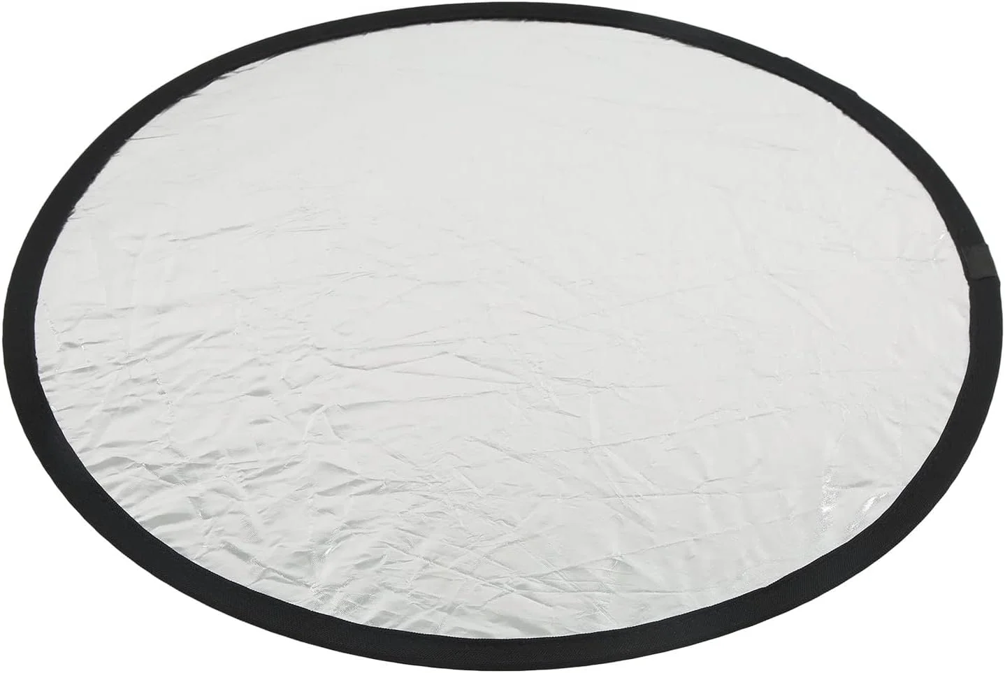 رفلکتور عکاسی 2 در 1، نقره ای طلایی، 30 سانتی متر، پارچه ای، فلزی، رفلکتور به همراه کیف نگهداری