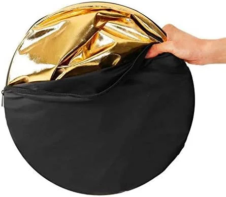 رفلکتور عکاسی 5 در 1 Jectse با بازتاب 90%+، جنس برزنتی بادوام، برای مسدود کردن و پر کردن نور، ایده آل برای انواع محیط های عکاسی (80 سانتی متر / 31.5 اینچ) رفلکتور عکاسی 5 در 1 Jectse با بازتاب 90%+، جنس برزنتی بادوام، برای مسدود کردن و پر کردن نور، ایده آل برای انواع محیط های عکاسی (80 سانتی متر / 31.5 اینچ)