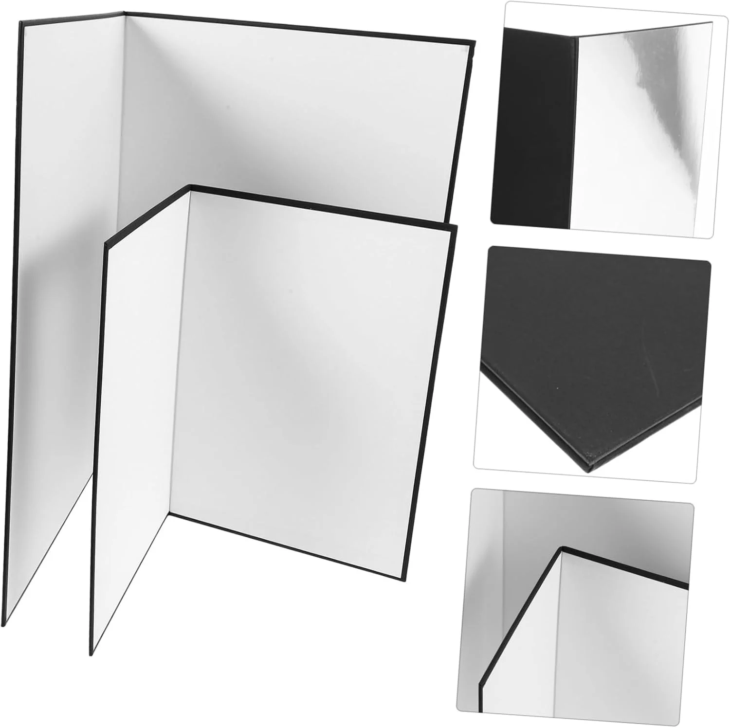 رفلکتور عکاسی KICHOUSE A3/A4، تخته پخش کننده نور تاشو، صفحه بازتابنده برای عکاسی از اشیاء بی جان، رفلکتور عکس سفید و سیاه رفلکتور عکاسی KICHOUSE A3/A4، تخته پخش کننده نور تاشو، صفحه بازتابنده برای عکاسی از اشیاء بی جان، رفلکتور عکس سفید و سیاه