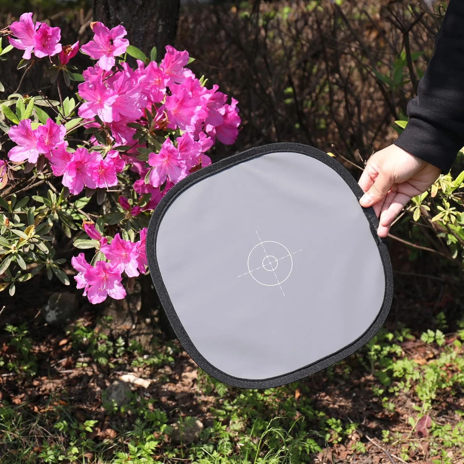 بازتابنده عکاسی قابل حمل 300 میلی متری Labymos، کارت خاکستری و سفید، لوازم جانبی عکاسی با فوکوس