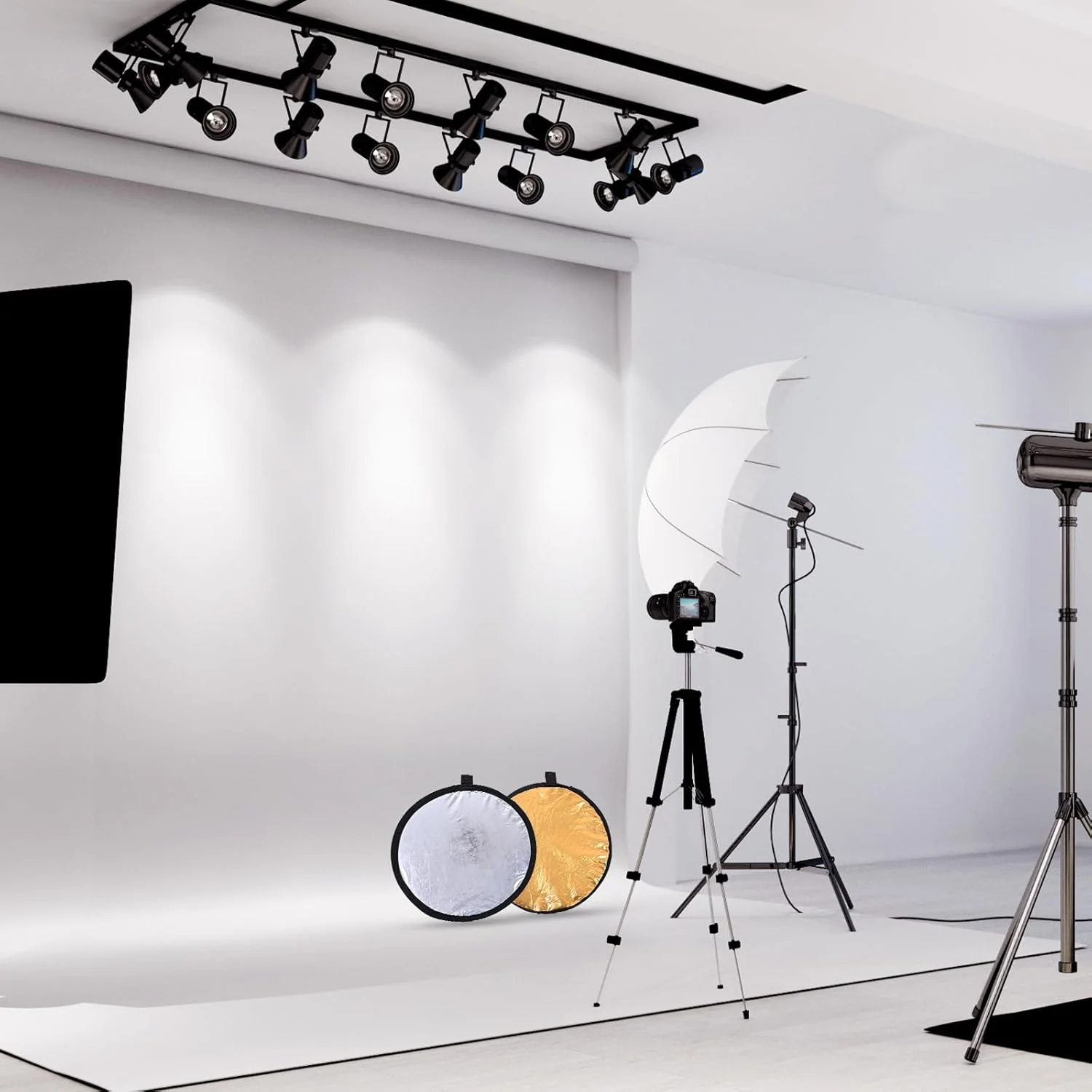 رفلکتور نورپردازی 2 در 1 برای عکاسی، رفلکتور کوچک قابل حمل تاشو گرد، نقره ای/طلایی برای استودیو، پرتره و نورپردازی اشیاء بی جان (30 سانتی متر) رفلکتور نورپردازی 2 در 1 برای عکاسی، رفلکتور کوچک قابل حمل تاشو گرد، نقره ای/طلایی برای استودیو، پرتره و نورپردازی اشیاء بی جان (30 سانتی متر)