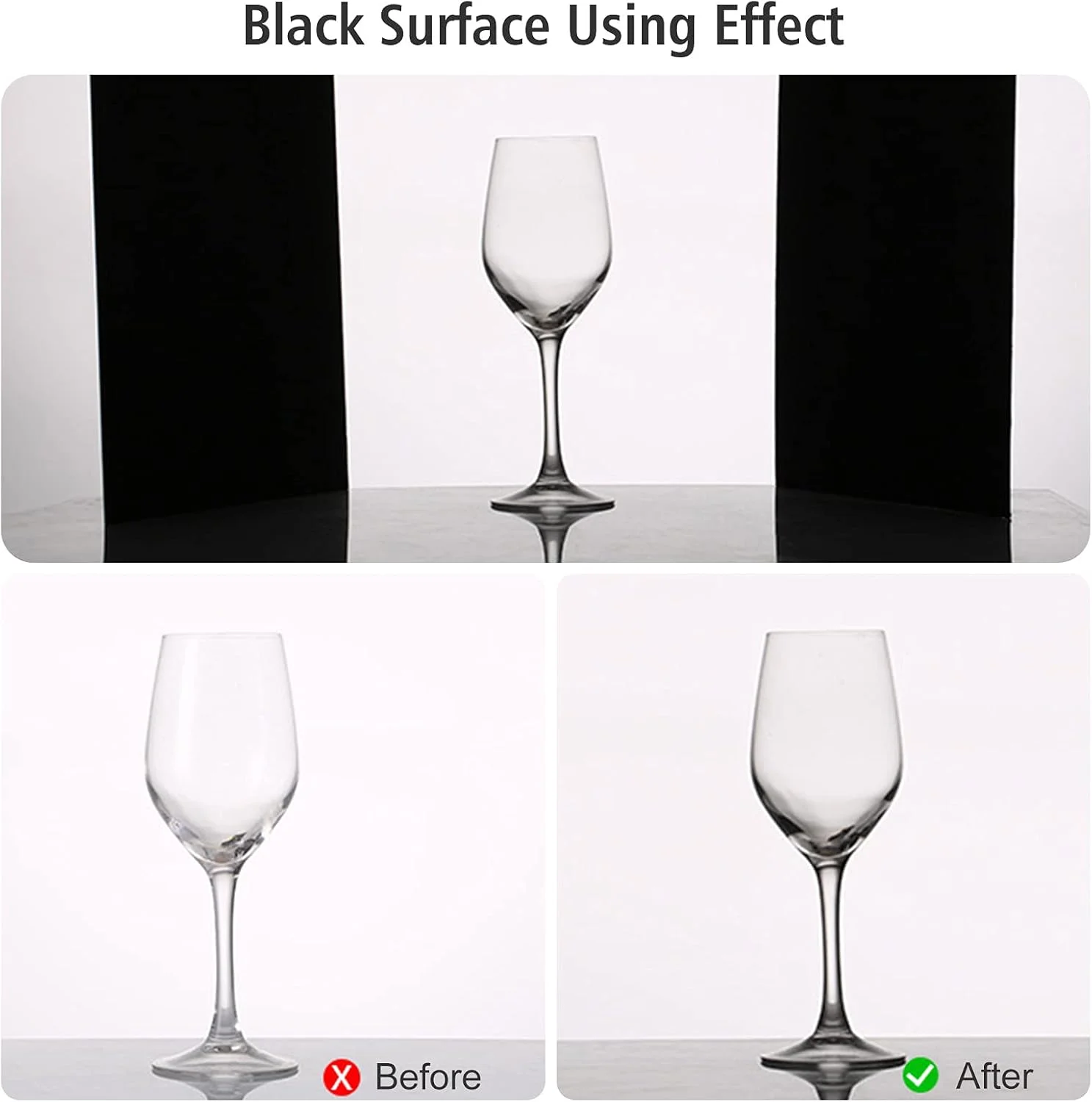 برد بازتابنده تاشو مقوایی عکاسی 3 در 1 موریلیان (سیاه + سفید + طلایی) برای عکاسی از محصولات، غذا، سایز A3 برد بازتابنده تاشو مقوایی عکاسی 3 در 1 موریلیان (سیاه + سفید + طلایی) برای عکاسی از محصولات، غذا، سایز A3