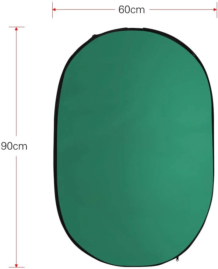 بازتابنده نور عکاسی 7 در 1 تاشو چند دیسکی با کیف حمل برای استودیو فضای باز، شفاف، نقره ای، طلایی، سفید، مشکی، سبز، آبی