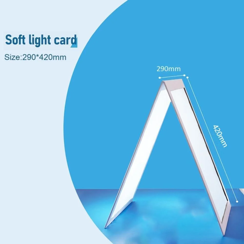 بازتابنده تاشو قابل حمل، بازتابنده عکاسی V-Flat، پخش کننده نور برای تخته پخش کننده نور عکاسی داخلی، 840 * 290 میلی متر