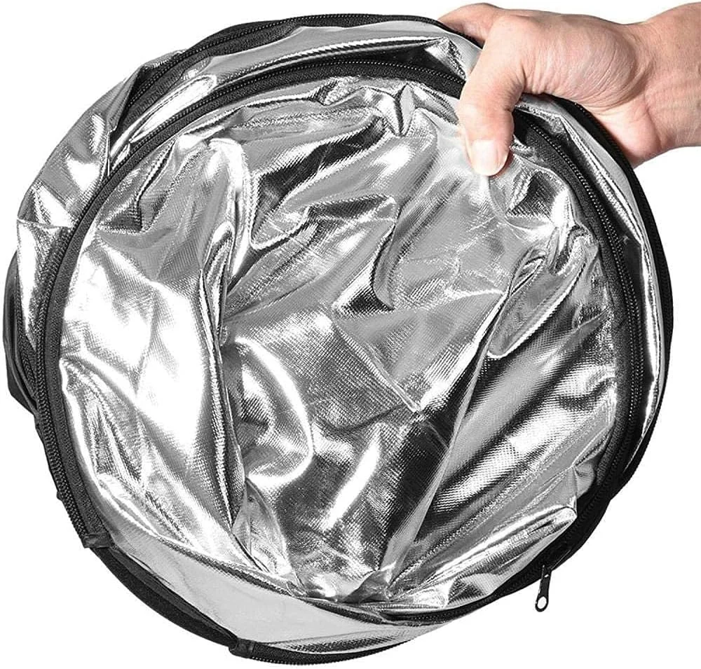 بازتابنده نور، بازتابنده عکاسی، پخش کننده نور 5 در 1 قابل حمل تاشو 60x90 سانتی متر 5 در 1 بازتابنده برای استودیو بازتابنده های داخلی