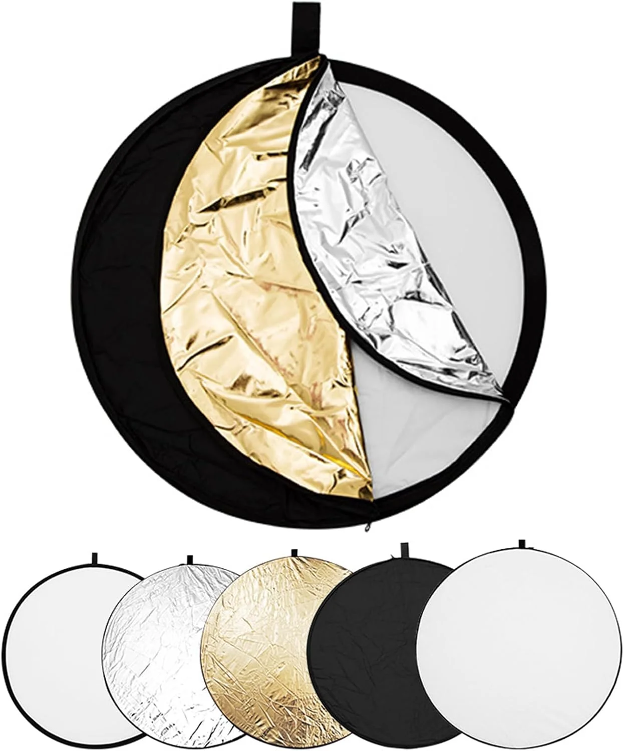 رفلکتور عکاسی، رفلکتور، رفلکتور عکاسی، رفلکتور، رفلکتور نور تاشو 5 در 1 قابل حمل برای عکاسی استودیویی، رفلکتور نور دیسکی چندگانه گرد، استودیو چند منظوره رفلکتور عکاسی، رفلکتور، رفلکتور عکاسی، رفلکتور، رفلکتور نور تاشو 5 در 1 قابل حمل برای عکاسی استودیویی، رفلکتور نور دیسکی چندگانه گرد، استودیو چند منظوره