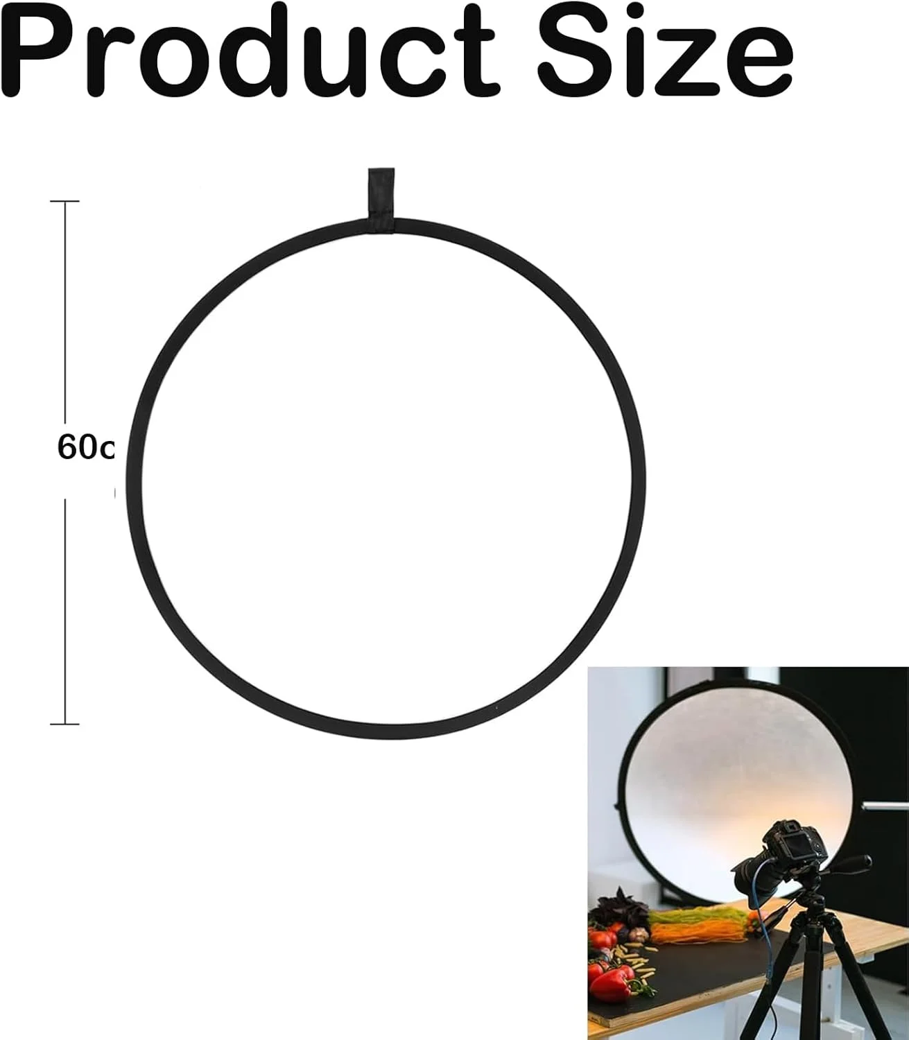 رفلکتور عکاسی، رفلکتور، رفلکتور عکاسی، رفلکتور، رفلکتور نور تاشو 5 در 1 قابل حمل برای عکاسی استودیویی، رفلکتور نور دیسکی چندگانه گرد، استودیو چند منظوره