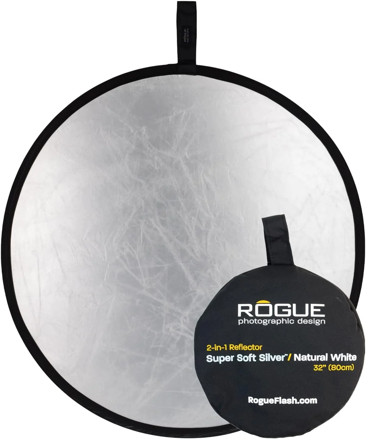 بازتابنده نقره ای 32 اینچی Rogue + پخش کننده نور 32 اینچی Rogue