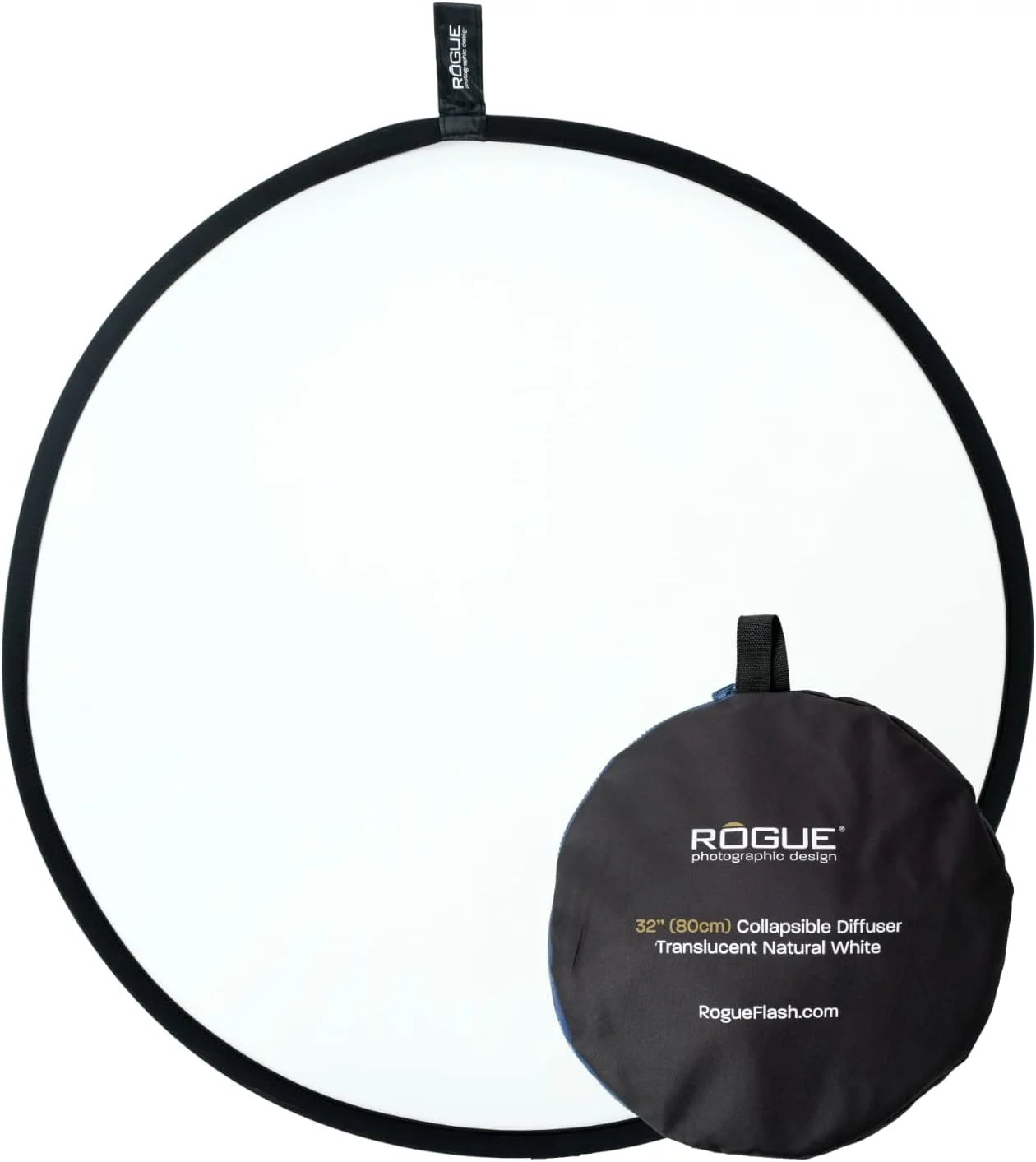 بازتابنده نقره ای 32 اینچی Rogue + پخش کننده نور 32 اینچی Rogue