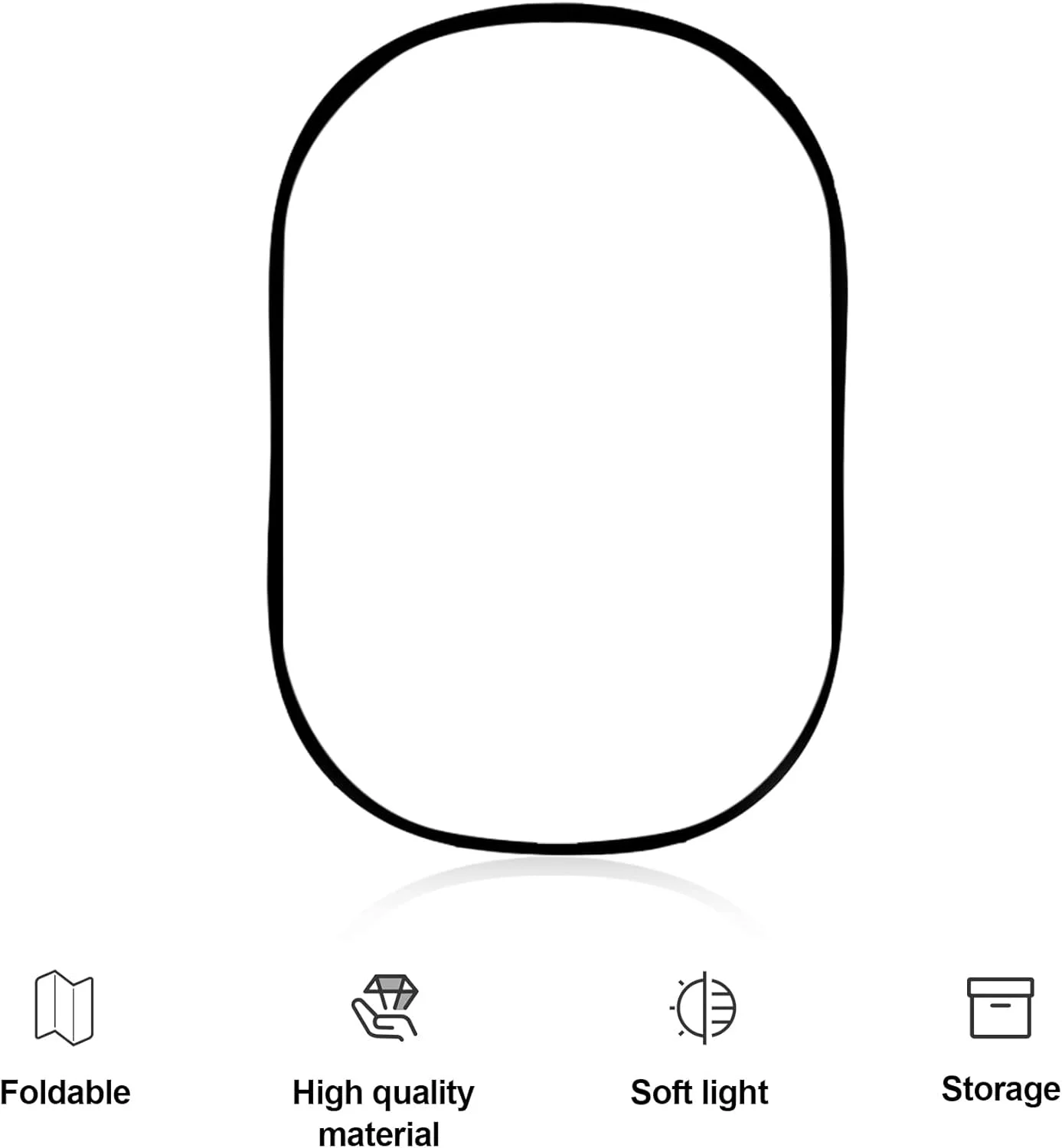 دیفیوزر نور سلنز برای عکاسی 150x200 سانتی متر، بازتابنده نور خورشید، پنل پخش کننده نرم، تاشو و حرفه ای، مناسب برای عکاسی پرتره، محصول، استودیو، نورپردازی ویدیو، فلاش، فضای باز و داخلی به همراه کیف حمل