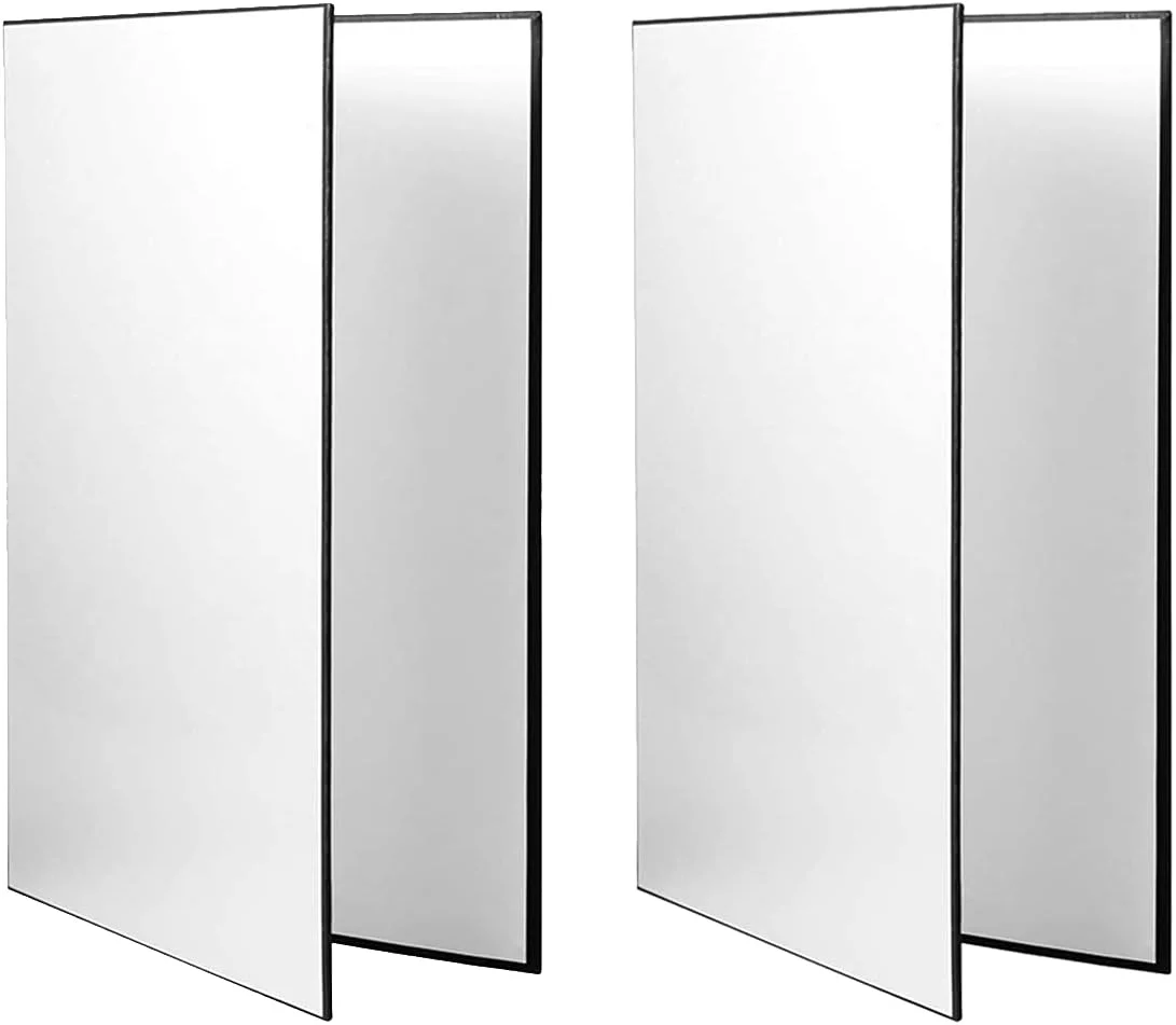 رفلکتور عکاسی 3 در 1 STORE 2508، مقوا پس زمینه، 43 × 30 سانتی متر، صفحه پخش کننده نور تاشو برای عکاسی از اشیاء بی جان، محصولات و غذا (2 عدد نقره ای)