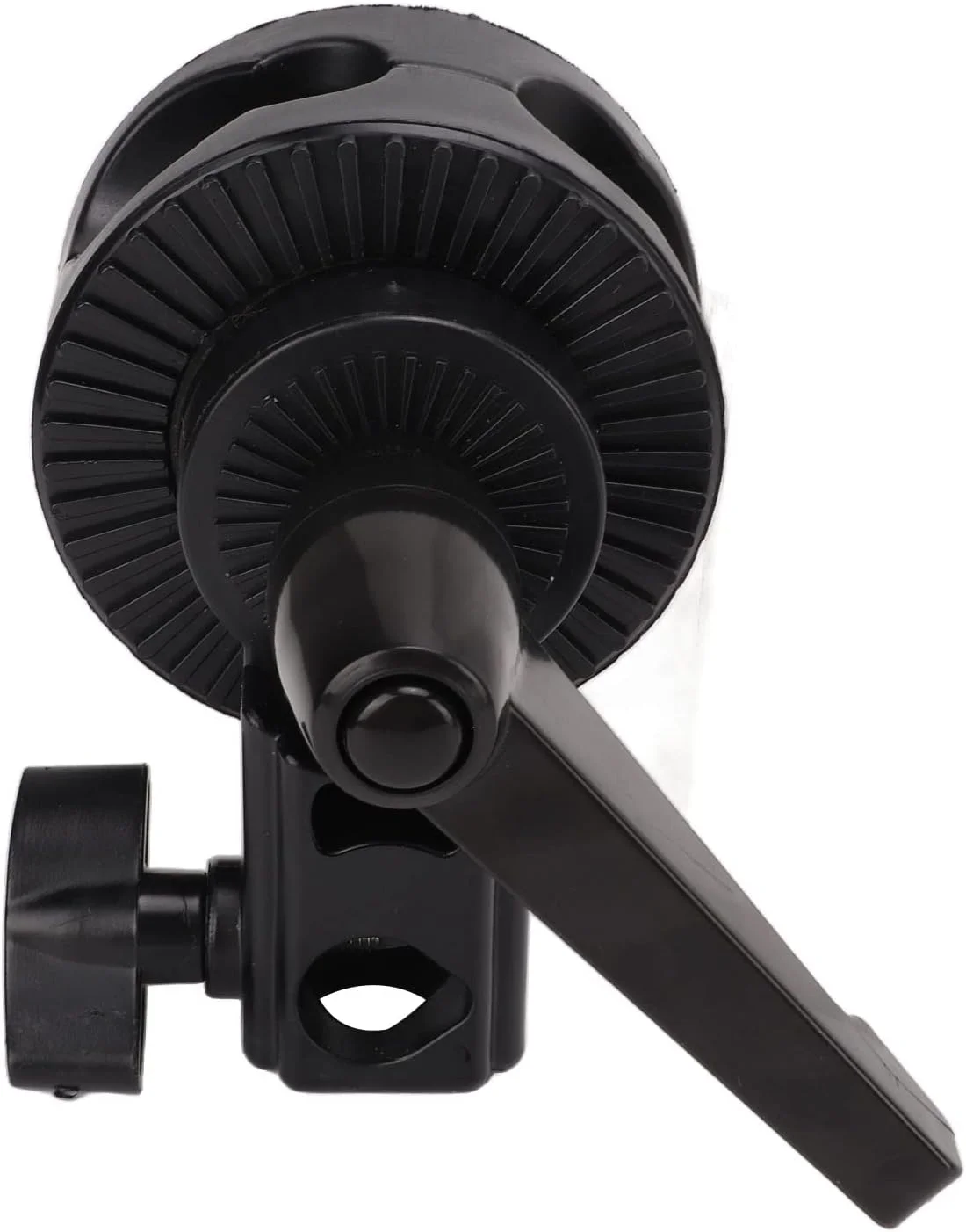 نگهدارنده رفلکتور عکاسی SIXRUN، ساختار پلاستیکی، نگهدارنده گیره با نصب آسان برای پایه های نور، سازگار با اندازه های مختلف لوله برای عکاسی استودیویی